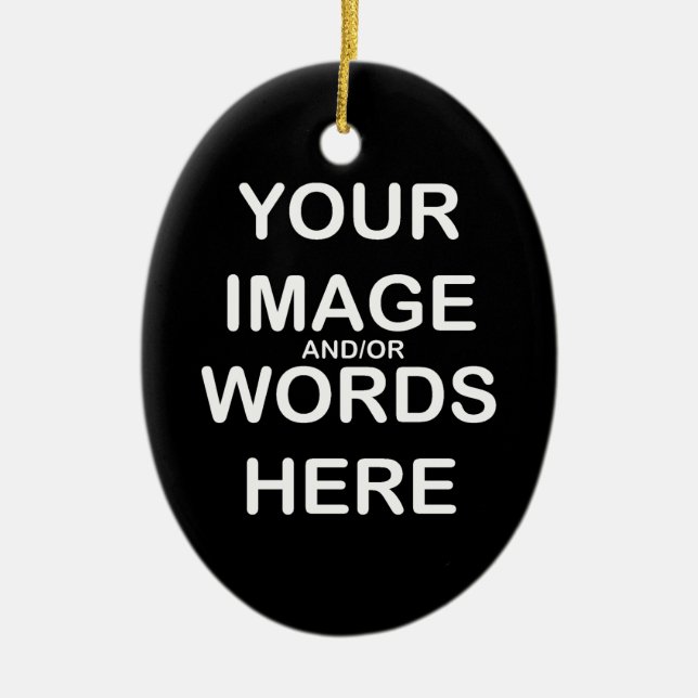 De Cerâmica 2 LADOS / FAÇA ELE PRÓPRIO ~ Ornamento (Frente)