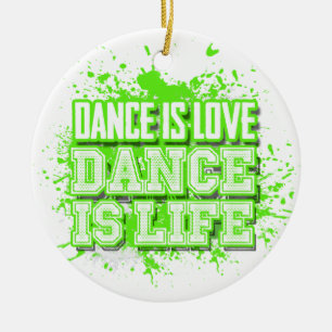 De Cerâmica A dança é dança do amor é ornamento da foto da