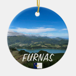 De Cerâmica Açores: Ornamento Personalizado do Furnas no Natal