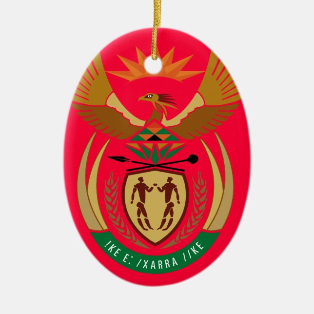 DE CERÂMICA ÁFRICA DO SUL * ORNAMENTO   DO ORNAMENTO (Frente)