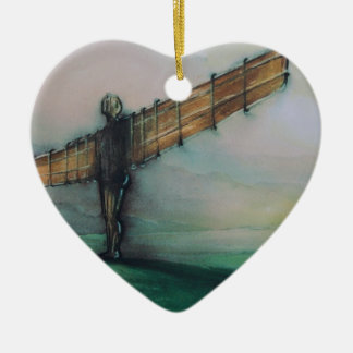 De Cerâmica Anjo do ornamento norte
