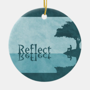 De Cerâmica Apenas Refletir Ornamento