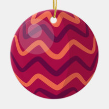 Baubles Red and Orange Christmas | Ornamento