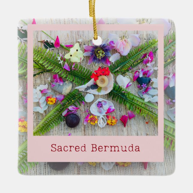 De Cerâmica Bermudas é Ornamento Sagrado (Frente)
