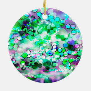 De Cerâmica Bokeh verde 92015 Remix o ornamento