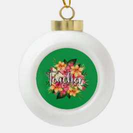 De Cerâmica Bola Ornamento Frame Snowflake