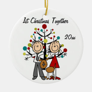 De Cerâmica Casal acima vestido com o ornamento personalizado