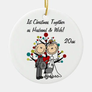 De Cerâmica Casal Wedding com o ornamento cinzento do feriado