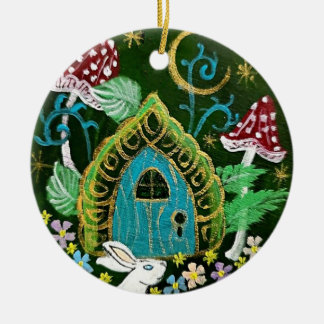 De Cerâmica Convite Cerâmico Ornamento Redondo