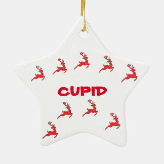 DE CERÂMICA CUPID - ORNAMENTO (OS REINDERES)