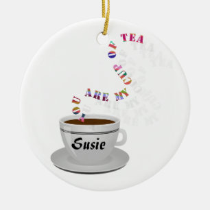 De Cerâmica É-lhe personalizado meu copo do ornamento do