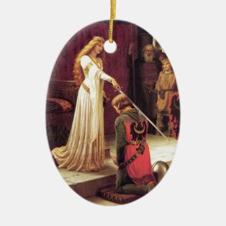 De Cerâmica Edmund Blair Leighton: O Ornamento da Accolada