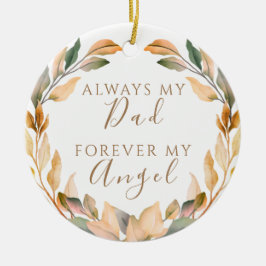De Cerâmica Em Memória Do Ornamento Cerâmico Da Imagem Do Pai