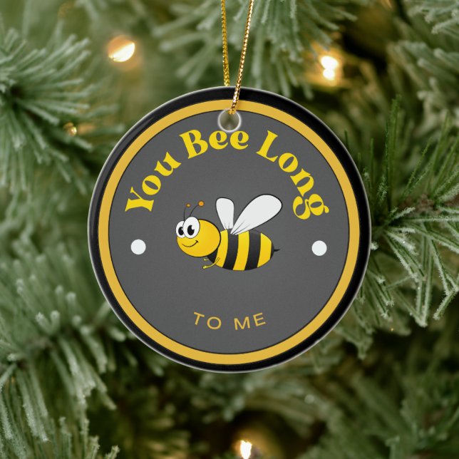 De Cerâmica ENGRAÇADO! Ornamento cerâmico - Você é muito longa (Árvore)