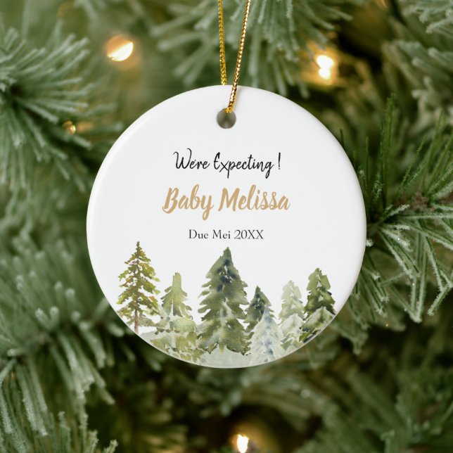 De Cerâmica Esperamos que os pais façam o Ornamento da Árvore  (Árvore)