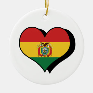 De Cerâmica Eu Amo Ornamento da Bolívia
