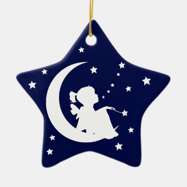 De Cerâmica Eu te amo à lua e ao ornamento traseiro (Frente)