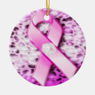 De Cerâmica Fita cor-de-rosa no ornamento do impressão do