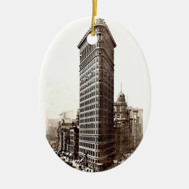 De Cerâmica Flatiron que constrói o ornamento 1910 (Frente)