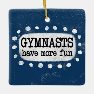 De Cerâmica Gymnasts têm mais ornamento divertido