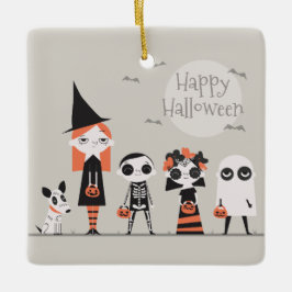 De Cerâmica Halloween simples, mas elegante | Ornamento