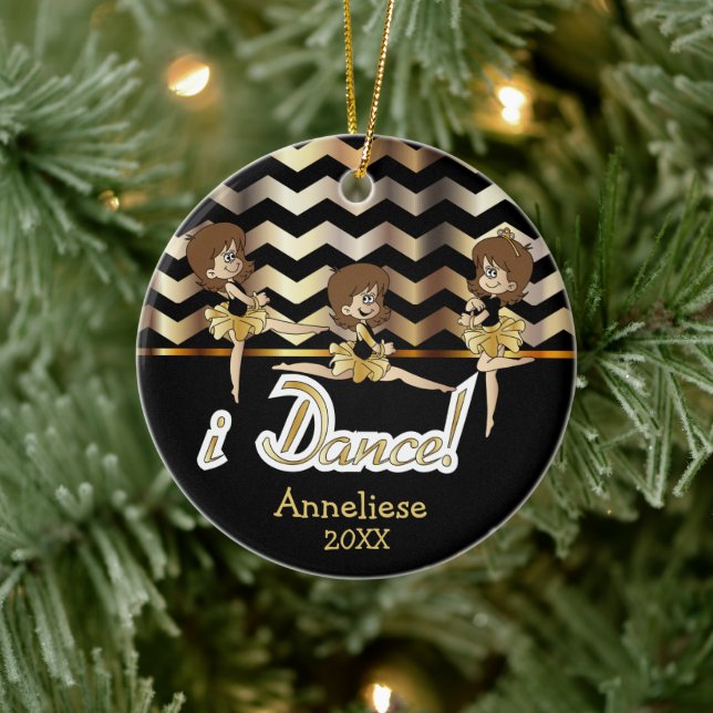 De Cerâmica i Dança - Ornamento cerâmico para raparigas Baller (Árvore)