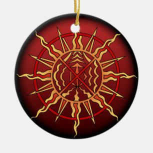 De Cerâmica Lembranças das nações do ornamento nativo da ar