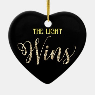 De Cerâmica *~* Luz ganha Ornamento Dourado do Coração Leve