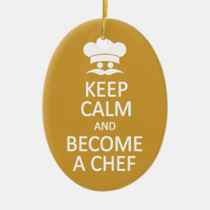 De Cerâmica Manter calma e tornar-se um ornamento personalizad