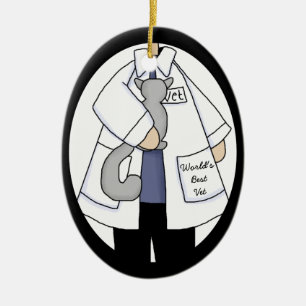 De Cerâmica Melhor Ornamento Veterinário