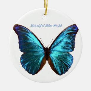 De Cerâmica Morph o ornamento da borboleta
