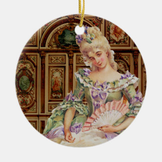 De Cerâmica Natal do Ornamento Marie Antonieta