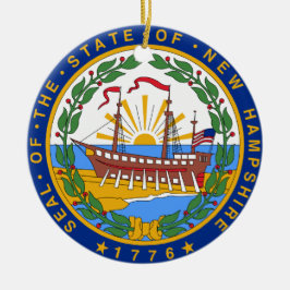 De Cerâmica New Hampshire * ornamento