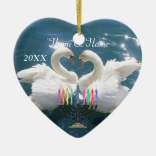 De Cerâmica Nosso Primeiro Ornamento Hankkah 2012 Personalizad