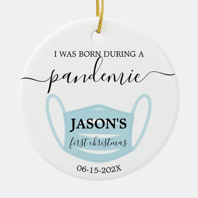 De Cerâmica Novo nascer em pandemia com ornamento fotográfico (Frente)