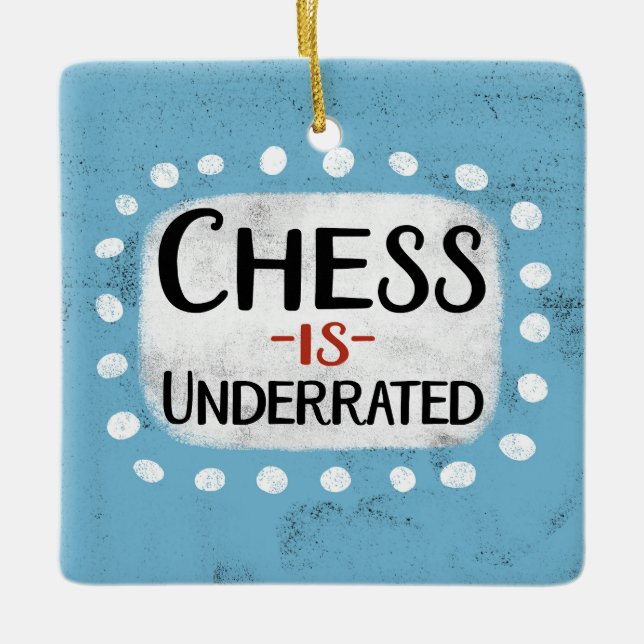 De Cerâmica O Chess É Ornamento Subestimado (Frente)