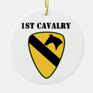 De Cerâmica ø Ornamento da divisão da cavalaria