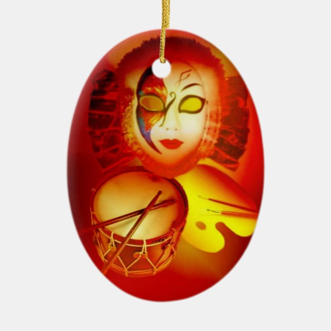 De Cerâmica O Ornamento da Lua Dummer (Frente)