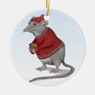 De Cerâmica O ornamento grato do rato