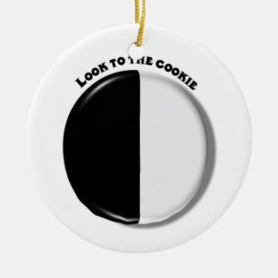 De Cerâmica OLHE ao ornamento PRETO E BRANCO do BISCOITO