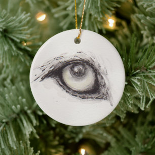 De Cerâmica Olho do Lobo – Ornamento Cerâmico da Coleção Olhar