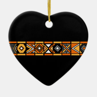 De Cerâmica Ornamento africano do teste padrão