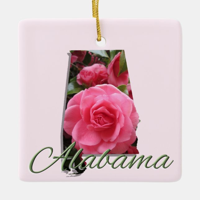 De Cerâmica Ornamento - ALABAMA (Frente)