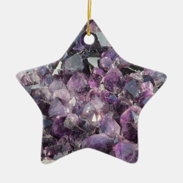 De Cerâmica Ornamento Amethyst (Frente)