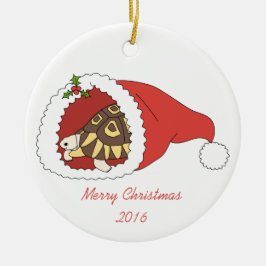 De Cerâmica Ornamento Angulate customizável da tartaruga