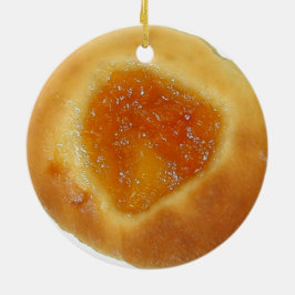 De Cerâmica Ornamento Apricot Kolache