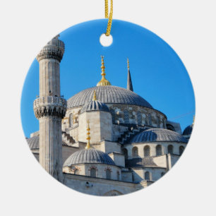 De Cerâmica Ornamento azul da mesquita