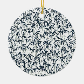 De Cerâmica Ornamento Bambu Preto