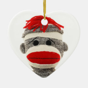 DE CERÂMICA ORNAMENTO BONITO DO MACACO DA PEÚGA PERSONALIZADO