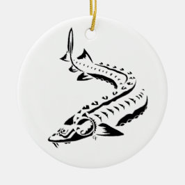 De Cerâmica Ornamento branco novo tribal